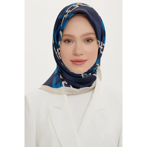 Nostalji Serisi Ipek Twill Eşarp 8736D-14