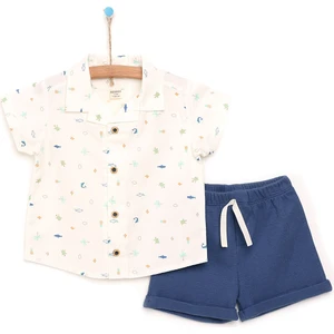 Baby Shark Gömlek - Şort Erkek Bebek