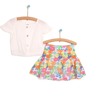 Minik Papatyam Bluz-Etek Kız Bebek
