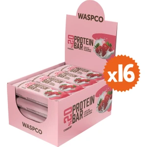 Waspco Protein Bar Çilekli 40 gr x 16 Adet