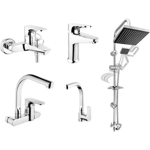 Storm 5 Yıldızlı Banyo Mutfak Duş Seti | Batarya Seti