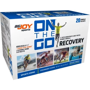 Bigjoy Sports On The Go  Recovery Çilek 70 gr - 20 Servis