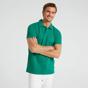 Nautıca Erkek Yeşil Classic Fıt Kısa Kollu Polo K35501T.3HA