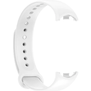 Xiaomi Mi Band 8 Kordon Silikon Mat Klasik Renkli Beyaz