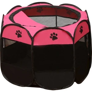 Oloy Sekizgen Çit Çadır Oxford Kumaş Çizilmeye Dayanıklı Katlanabilir Köpek Kulübesi Kedi Kulübesi Pet Teslimat Oda Çadırı (Yurt Dışından)