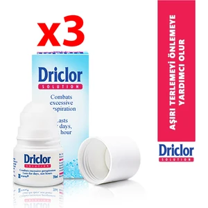 Terleme Karşıtı Roll On 20 ml - 3 Adet