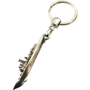 Anahtarlık Sepeti Gemi Anahtarlık Fırkateyn - Nikel Oksit