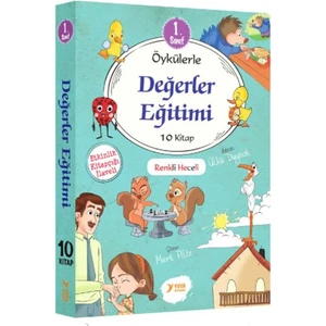 Yuva Yayınları Öykülerle Değerler Eğitimi 1. Sınıflar Için 10 Kitap Set