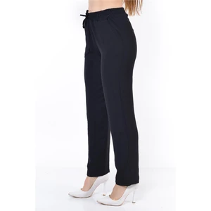 Kadın Beli Lastikli Aerobin Pantolon Siyah