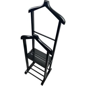 Mobilya Gürgen Çift Tepeli Dilsiz Uşak Siyah Basic Sehpalı