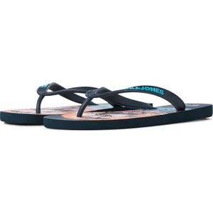 Jack & Jones Erkek Desenli Parmak Arası Terlik 12230633