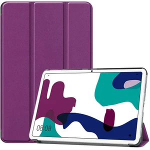 Heptek İletişim Huawei Matepad 10.4 Kılıf Arkası Silikon Pu Deri 360 Koruma (Sc.)