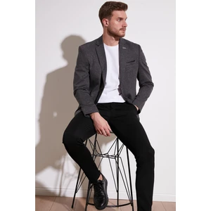 Regular Fit 6 Drop Çift Yırtmaçlı Blazer Ceket Erkek Ceket Savue