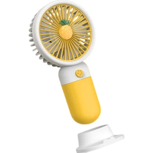 USB Mini El Fanı - Sarı (Yurt Dışından)