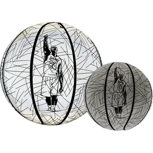 Basketbol Topu Kobe Bryant Parmak Günü Renkli Şimşek Işıklı Işıklı Basketbol No. 7 Yakışıklı Aşınmaya Dayanıklı Basketbol (Yurt Dışından)