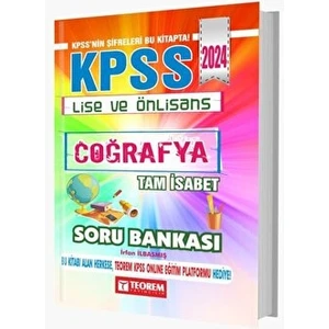 Teorem Yayıncılık Kpss Lise Ön Lisans Tam Isabet Coğrafya Soru Bankası