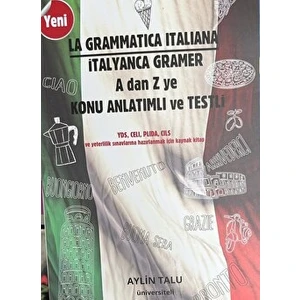 Üniversiteli Kitapevi Italyanca Gramer A Dan Z Ye Konu Anlatımlı ve Testli
