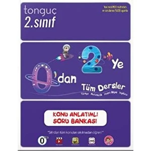 Tonguç Akademi 2. Sınıf 0'dan 2'ye Konu Anlatımlı Soru Bankası