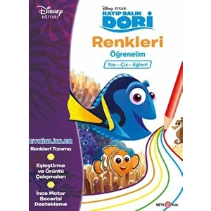 Disney Eğitsel Dori Renkleri Öğrenelim - Gökçe Demir