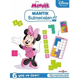 Disney Eğitsel Minnie Çıkartmalı Mantık Bulmacaları - Gökçe Demir