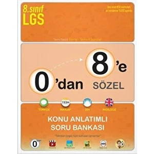 Tonguç Akademi 0'dan 8'e Sözel Konu Anlatımlı Soru Bankası