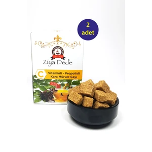 Ziya Dede 2 Adet Atom C Vitaminli Kara Mürver Çayı Vitaminli Propolisli 150 gr