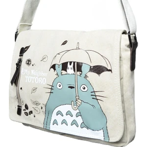 Prodigy Toy Anime Omuz Çantası Sırt Çantası Omuz Çantası Totoro Pamuklu Yıkama Tuval (Yurt Dışından)