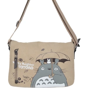 Prodigy Toy Anime Omuz Çantası Sırt Çantası Omuz Çantası Totoro Pamuklu Yıkama Tuval (Yurt Dışından)