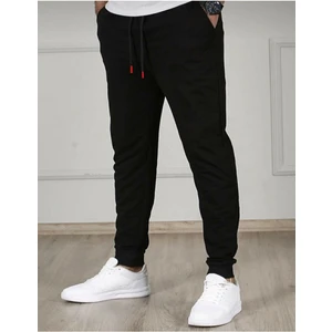 Relax Family Xf Erkek Yazlık Siyah Jogger Eşofman Altı Dar Paça Slim Fit RLX044513