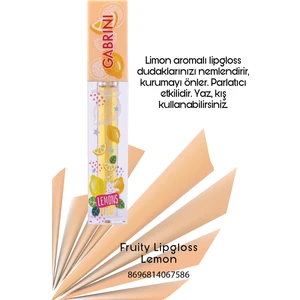 Fruity Lipgloss Lemon
