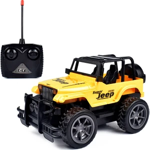 Uzaktan Kumandalı Araba, Uzaktan Kumandalı Arazi Aracı Oyuncağı, Işıklı Jeep Uzaktan Kumandalı Araba (Yurt Dışından)