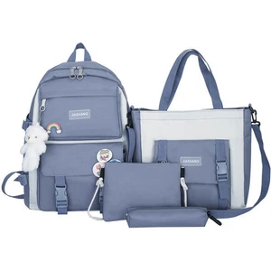 Dört Parçalı Set Kadın Lise Öğrencisi Ortaokul Öğrencisi Ilkokul Öğrencisi Kadın Sırt Çantası (Yurt Dışından)