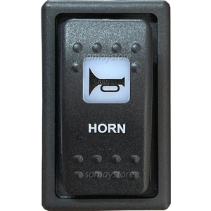 Marin Anahtar Korna (Horn) Çerçeveli Swion Carling Switch 52X27MM 12-24V Yaylı