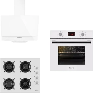 Lux Italiano White 3'Lü Ankastre Set ( 8001 +1140 + D004 )