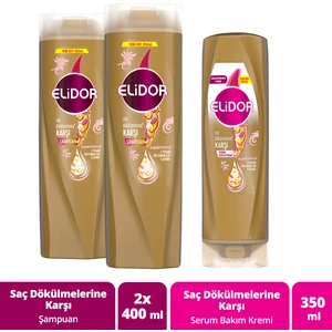 Superblend Saç Bakım Şampuanı Saç Dökülmelerine Karşı 400 ml X2 + Serum Bakım Kremi 350 ml