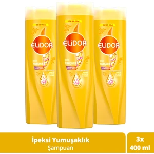 Superblend Saç Bakım Şampuanı İpeksi Yumuşaklık Argan Yağı İpek Proteini C Vitamini 400 ml x3