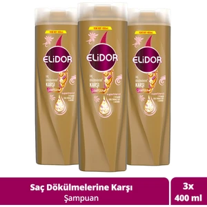 Superblend Saç Bakım Şampuanı Saç Dökülmelerine Karşı E Vitamini Chia Tohumu Yağı Arjinin 400 ml X3