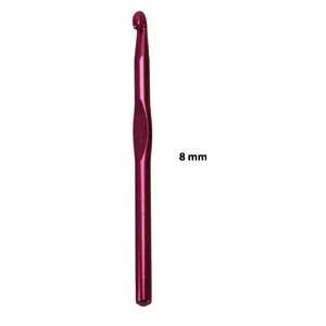 Ala Depo Metal Tığ Yün Penye Makrome Örgü No: 8 mm (15CM)