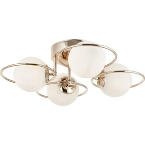 Eray Aydınlatma 4 Lü Opal Camlı Rose Gold Avize