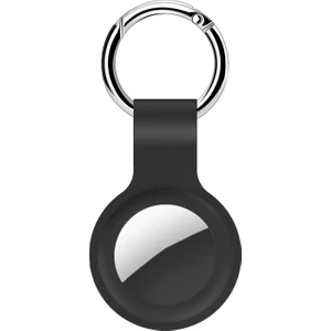 Apple Airtag Uyumlu Kılıf Anahtarlık Tam Koruma Klasik Yumuşak Silikon