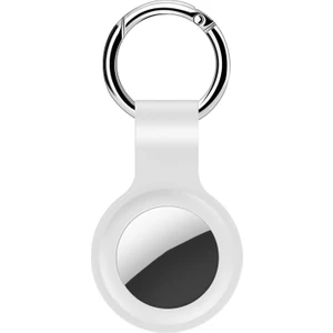 Apple Airtag Uyumlu Kılıf Anahtarlık Tam Koruma Klasik Yumuşak Silikon