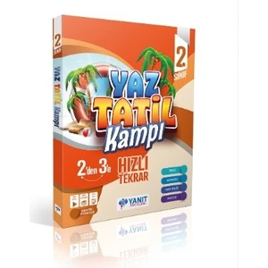 Yanıt Yayınları  2. Sınıf Yaz Tatil Kamp Kitabı(2'den 3'e)