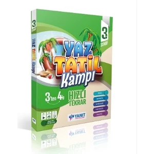 Yanıt Yayınları  3. Sınıf Yaz Tatil Kamp Kitabı(3'den 4'e)