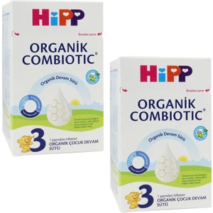 3 Organik Combiotic 800 gr Devam Sütü 2 ADET