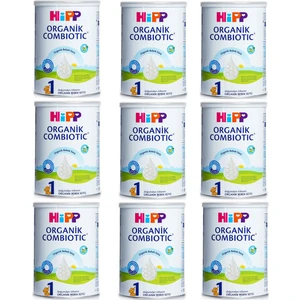 1 Organik Combiotic Bebek Sütü 350gr 9 Adet