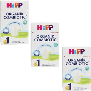 1 Organik Combiotic Bebek Sütü 800gr 3 Adet