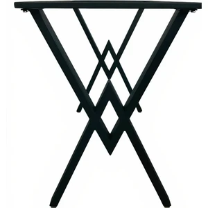 60X110 X Ayak Retro Metal Masa Ayak