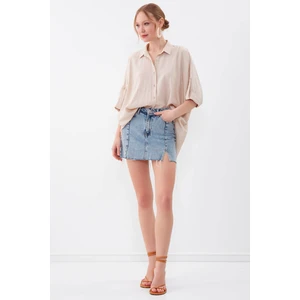 Krinkıl Kısa Kol Gömlek