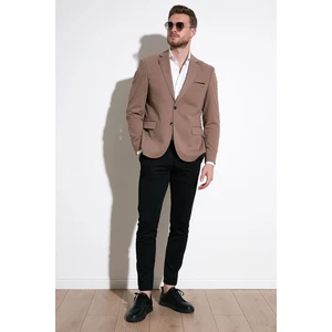Slim Fit 6 Drop Çift Yırtmaçlı Blazer Ceket Erkek Ceket Baselna