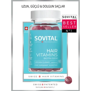 Hair Vitamin İsviçre Patentli Vegan Gummy